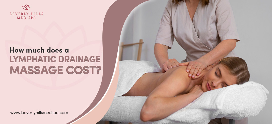 How much does a lymphatic drainage massage cost?